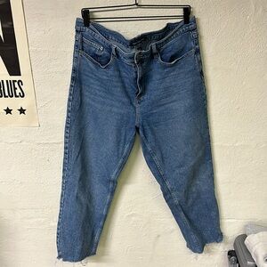 Calvin Klein Straight Leg Denim Size: 14